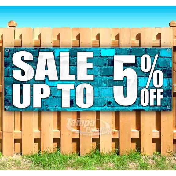 Sale Up To 5% Off 13 oz Vinyl Banner With Metal Grommets
