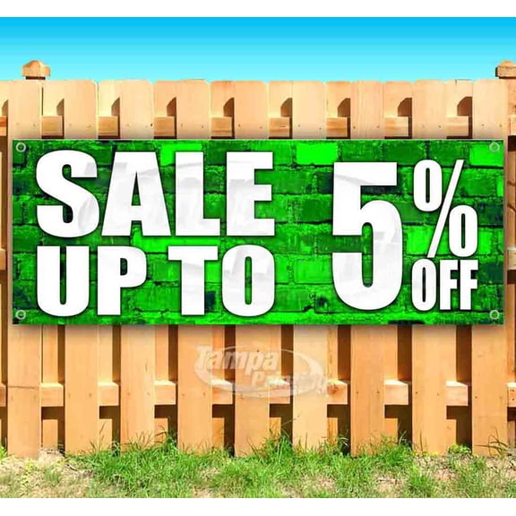 Sale Up To 5% Off 13 oz Vinyl Banner With Metal Grommets