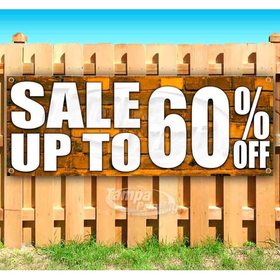 Sale Up To 60% Off 13 oz Vinyl Banner With Metal Grommets