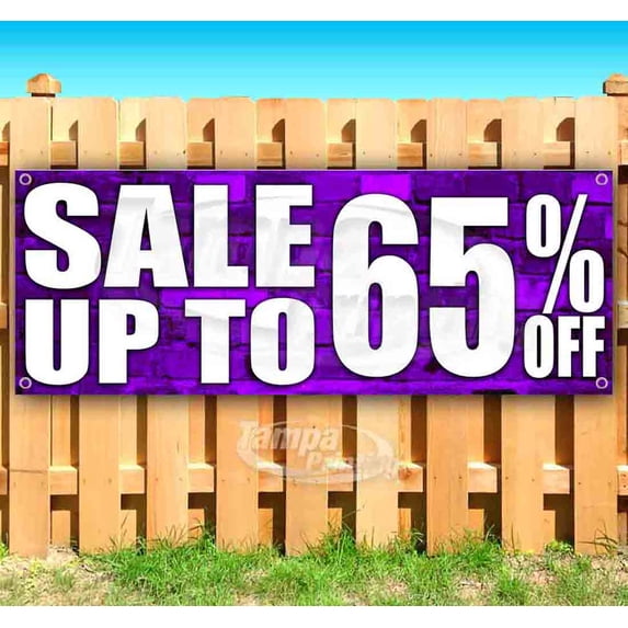 Sale Up To 65% Off 13 oz Vinyl Banner With Metal Grommets