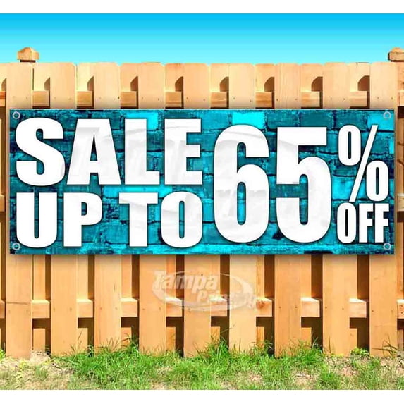 Sale Up To 65% Off 13 oz Vinyl Banner With Metal Grommets