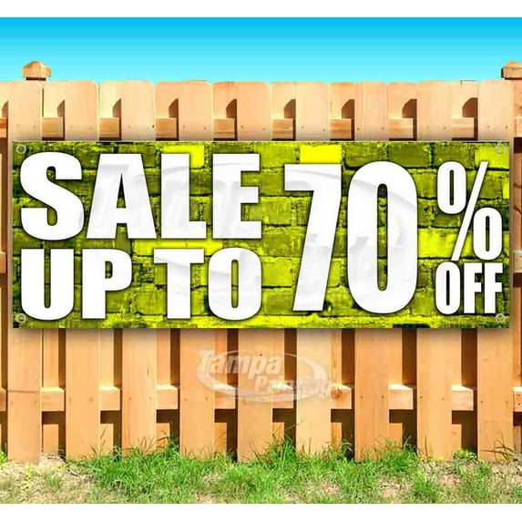 Sale Up To 70% Off 13 oz Vinyl Banner With Metal Grommets