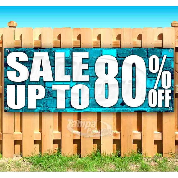 Sale Up To 80% Off 13 oz Vinyl Banner With Metal Grommets