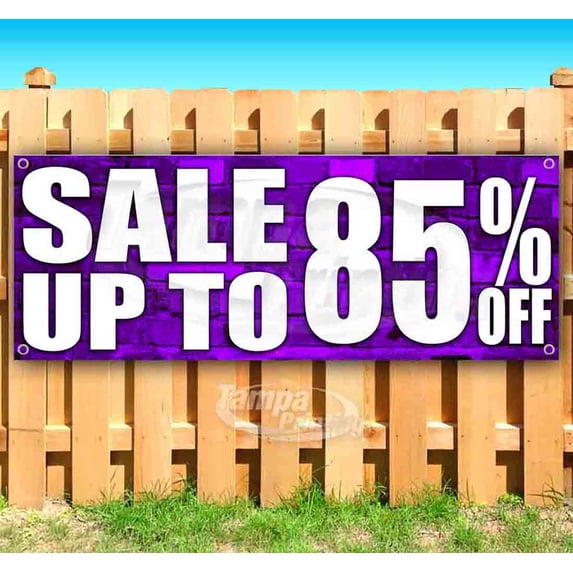 Sale Up To 85% Off 13 oz Vinyl Banner With Metal Grommets