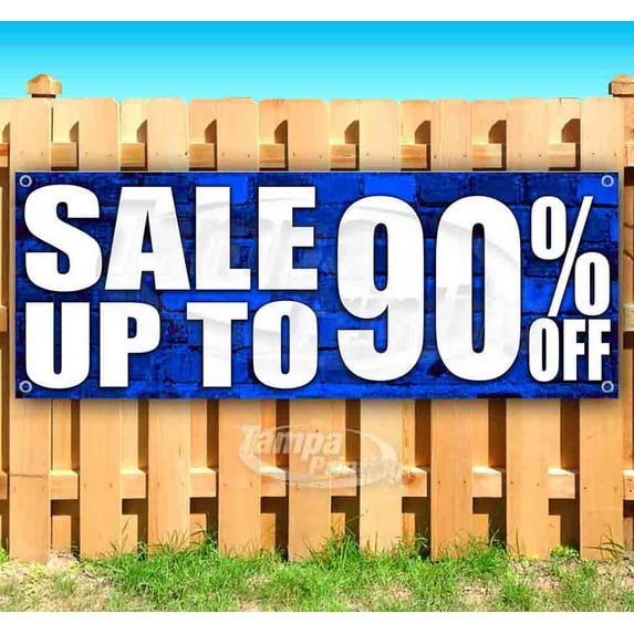 Sale Up To 90% Off 13 oz Vinyl Banner With Metal Grommets