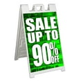 thumbnail image 1 of Sale Up To 90 Percent Off (24" X 36") Standard A-Frame Signicade, Includes Decal Applied To Stand, 1 of 4