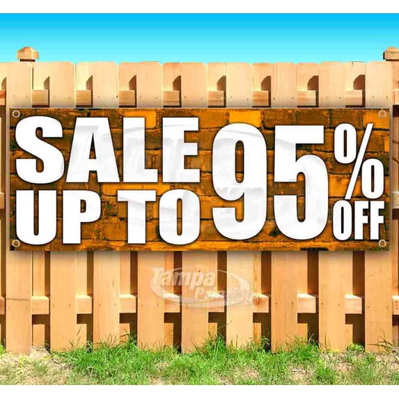 Sale Up To 95% Off 13 oz Vinyl Banner With Metal Grommets