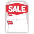 thumbnail image 1 of Sale Was/Now Tags, w/3.25" slit, 2 clip corners, Merchandise 12pt Tag, 7" x 5", 250 Tags / Pack, 1 of 1
