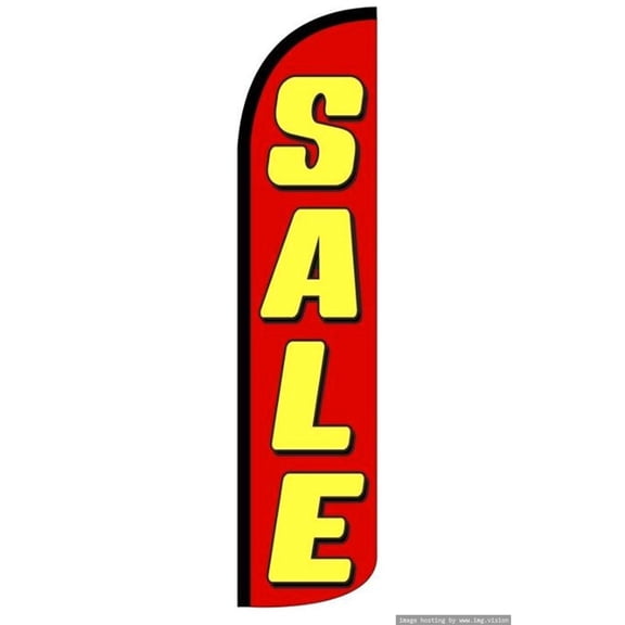 Sale Windless flag Without Pole Advertisement /Business Flags | Feather Flag |