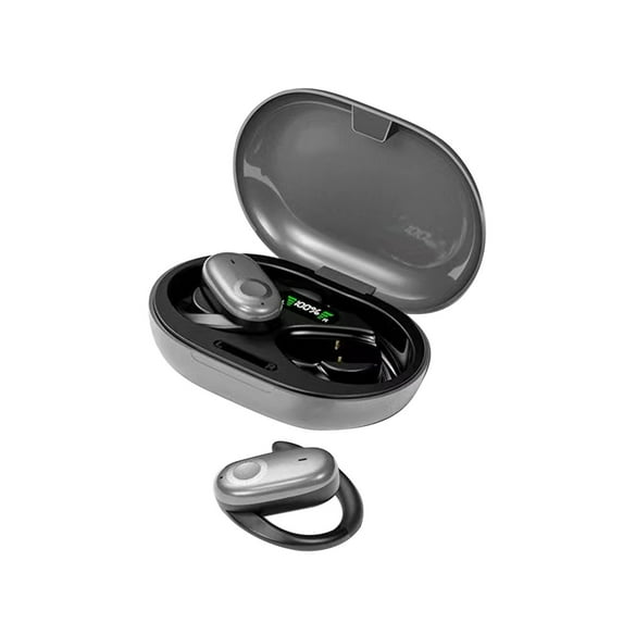 Wireless Earbuds Bluetooth Headphones 48hrs Play Back Sport Earphones with LED Display Over-Ear Buds with Earhooks Built-in Mic Headset for Workout