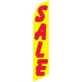 thumbnail image 1 of Sale Yellow/Red Feather Banner Swooper Flag - Replacement FLAG ONLY, 1 of 3