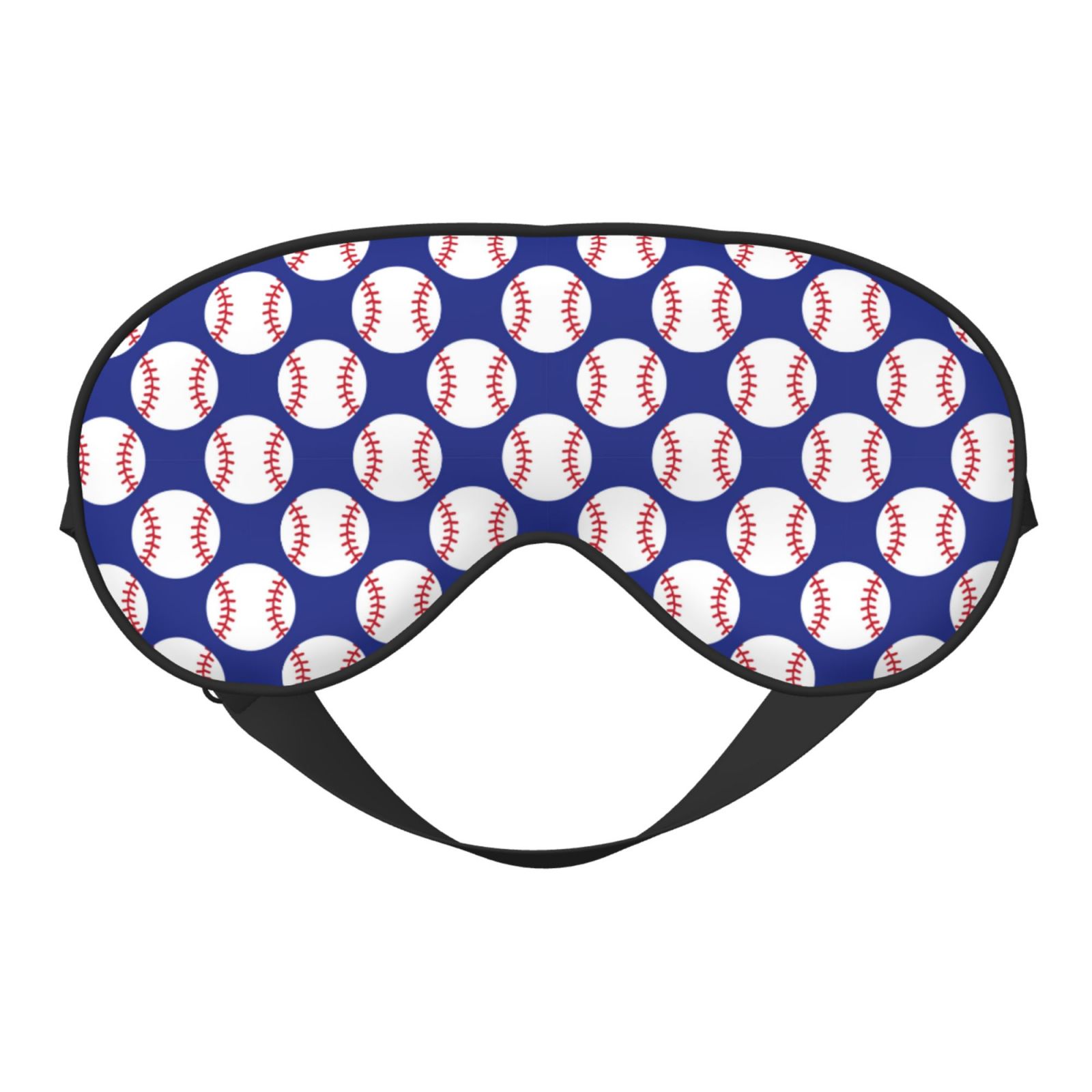 Salelf Baseball Pattern Sleep Mask DoubleSided Eye Mask Soft