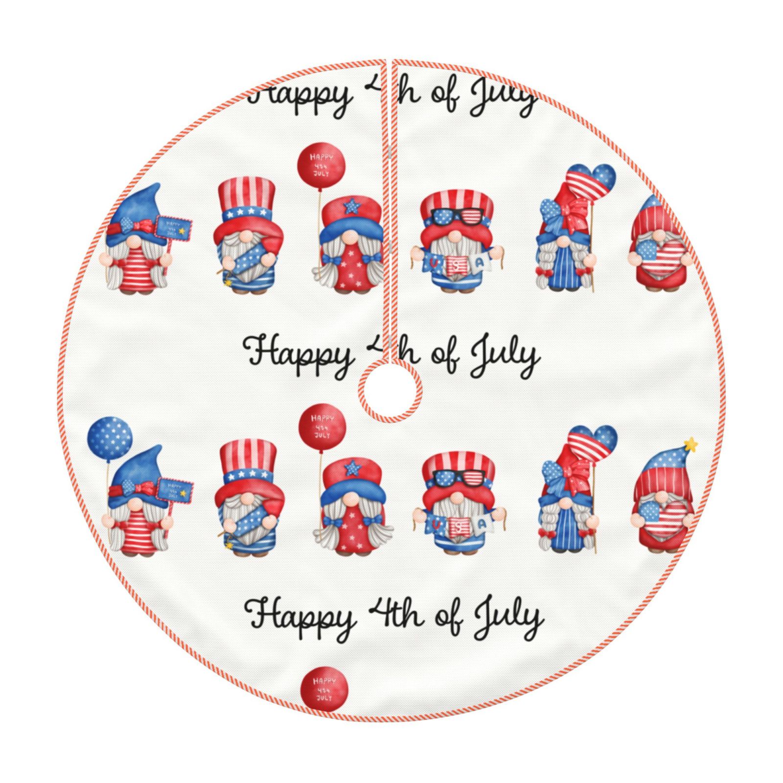 Salelf Cute Gnome Christmas Tree Skirt Carpet Mat () Tree Skirts Tree