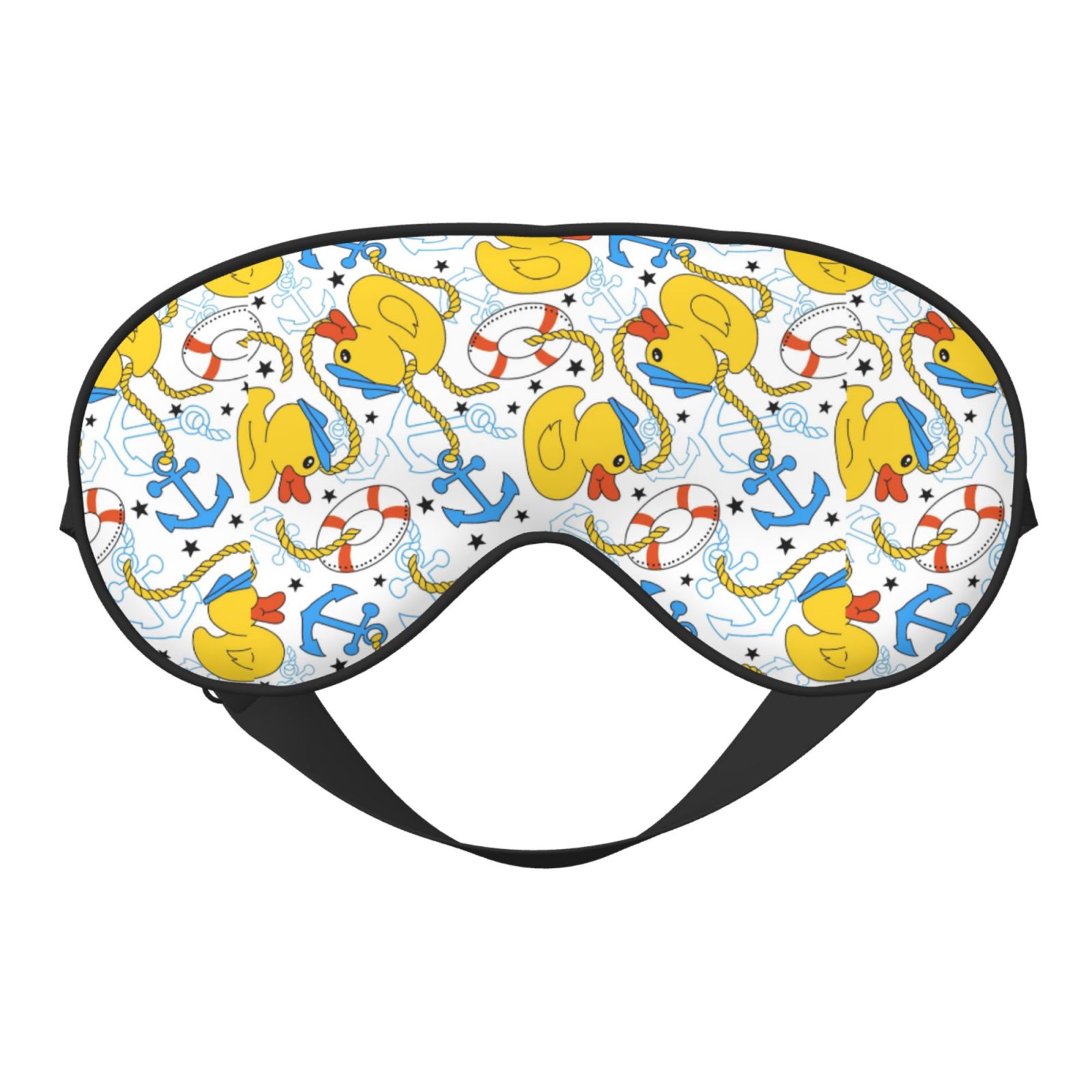 Salelf Ducks and Anchors Sleep Mask DoubleSided Eye Mask Soft
