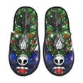 Salelf The Nightmare Before Christmas Az Slippers for Women Fuzzy House