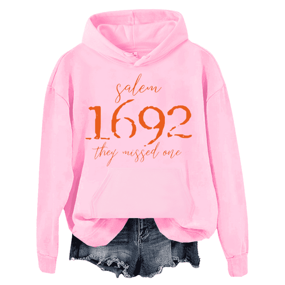 Salem 1692 They Missed One Hoodie Halloween Shirts For Women Halloween Witch Tees