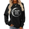 thumbnail image 1 of Salem 1692 They Missed One Letter Print Halloween Shirt Long Sleeve Shirts For Women, 1 of 4