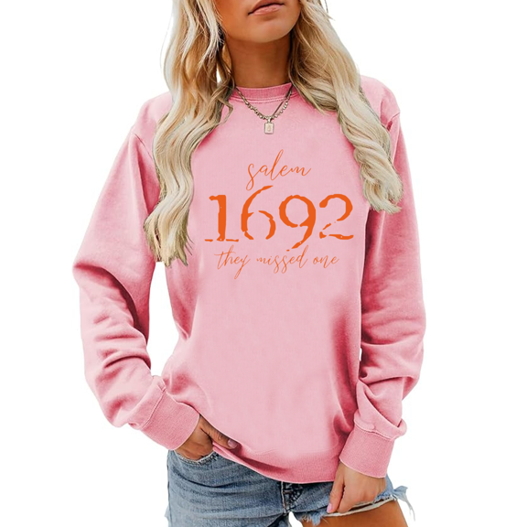 Salem 1692 They Missed One Sweatshirt Halloween Shirts For Women Halloween Witch Tees