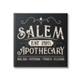 thumbnail image 1 of Salem Apothecary Vintage Witch Sign Holiday Graphic Art Gallery Wrapped Canvas Print Wall Art, 1 of 7