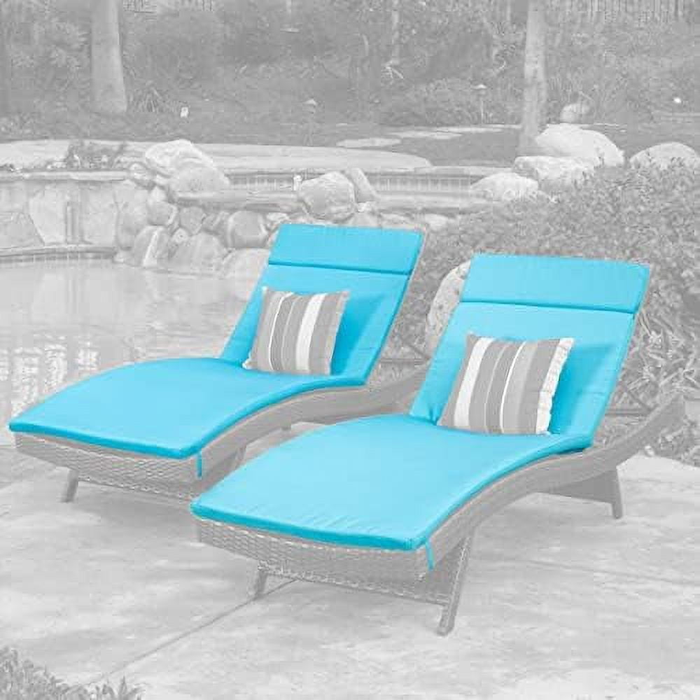 Salem Chaise Lounge Cushion, 2Pcs Set