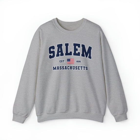 Salem Massachusetts MA Halloween Trip Vacation Sweatshirt, Gifts, Crewneck