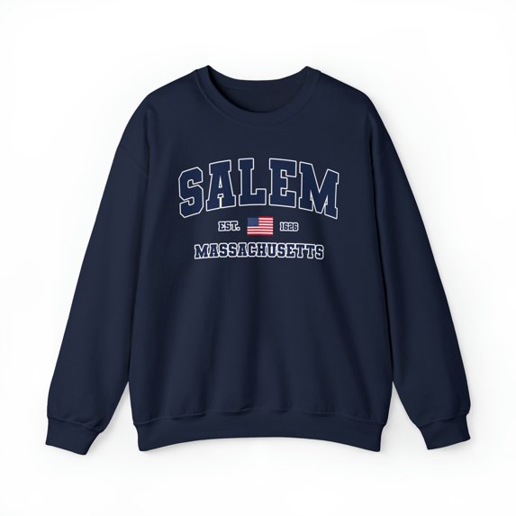 Salem Massachusetts MA Halloween Trip Vacation Sweatshirt, Gifts, Crewneck