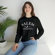 Salem Massachusetts Sweatshirt, Halloween Witch Sweatshirt, Salem Witch