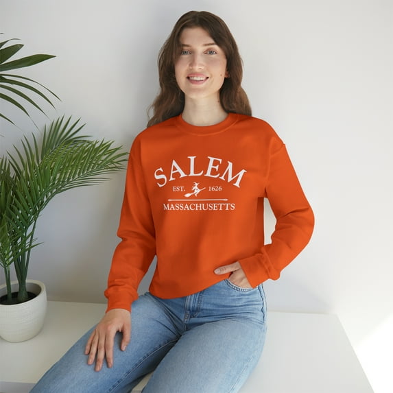 Salem Massachusetts Sweatshirt, Halloween Witch Sweatshirt, Salem Witch