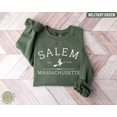 thumbnail image 1 of Salem Massachusetts Sweatshirt, season Witch Crewneck All Size S-5Xl, 1 of 5