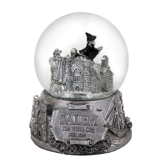 Salem Massachusetts Witch 65 mm Snow Globe