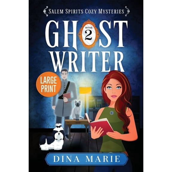 Salem Spirits Cozy Mysteries - Large Pri Ghost Writer: Large Print, Book 2, (Paperback)