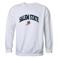 thumbnail image 1 of Salem State University Vikings Campus Crewneck Sweatshirt, White - Extra Large, 1 of 1