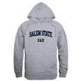 thumbnail image 1 of Salem State University Vikings Dad Hoodie, Heather Grey - Large, 1 of 1