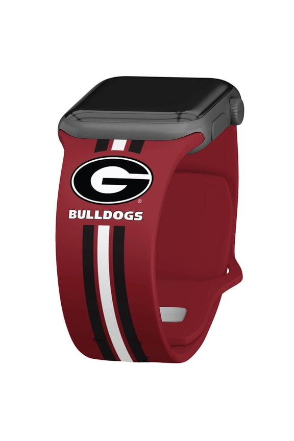 Georgia Bulldogs Silicone Apple Watch Band