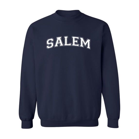 Salem Text Men Sweatshirt, Male 4X-Large