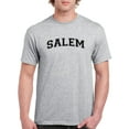 thumbnail image 1 of Salem Text. Men T-Shirt, Male Large, 1 of 4