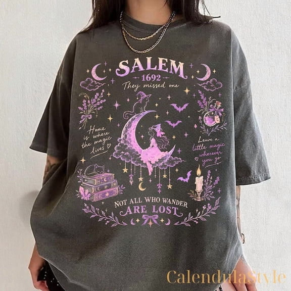 Salem They Missed One, Witch Shirt, Salem Witch, Salem 1692 Tees, Vintage Witchy Halloween, Funny Spooky Season Gift