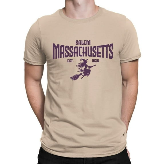 Salem Witch Massachusetts Vintage Graphic - Men's T-shirt