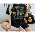 thumbnail image 1 of Salem Witch Poison Graphic Tee Halloween Potion Design Spooky Drink Theme Witch Lover T-Shirt Black S-5XL, 1 of 5