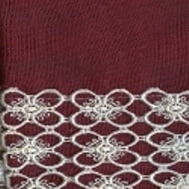 Salem burgundy kitchen curtain swag