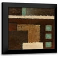 thumbnail image 1 of Salemink-Roos, Ursula 20x20 Black Modern Framed Museum Art Print Titled - Connections on Impulse III, 1 of 5