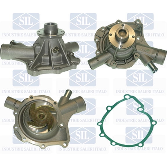Saleri Water Pump - PA1225 - Compatible with Mercedes Fits select: 2002 MERCEDES-BENZ C, 2001-2004 MERCEDES-BENZ SLK