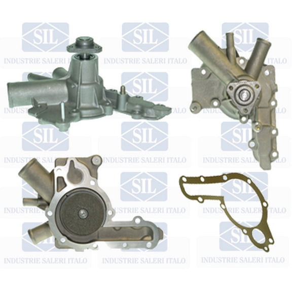 Saleri Water Pump - PA453 - Compatible with Alfa Romeo Fits select: 1977-1986 ALFA ROMEO VELOCE, 1987-1993 ALFA ROMEO SPIDER