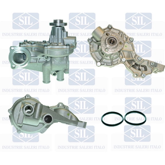 Saleri Water Pump - PA521S - Compatible with Audi, Compatible with Volkswagen Fits select: 1995-1999 VOLKSWAGEN JETTA, 1995-2002 VOLKSWAGEN CABRIO