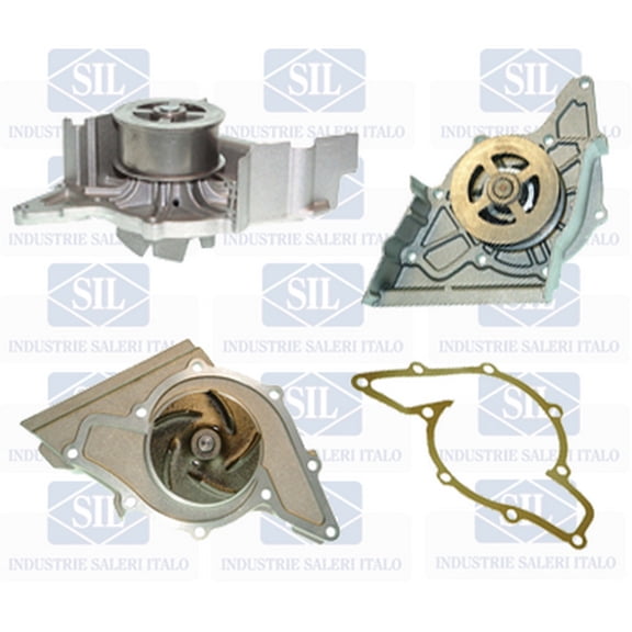 Saleri Water Pump - PA665P - Compatible with Audi Fits select: 1995 AUDI CABRIOLET, 1995 AUDI 90
