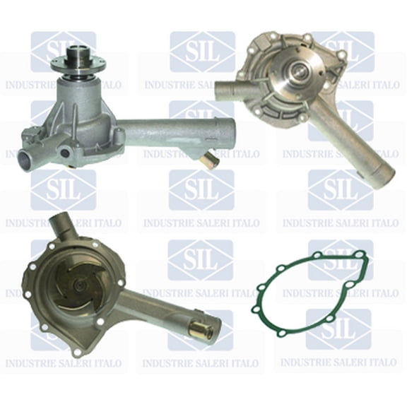 Saleri Water Pump - PA932 - Compatible with Mercedes Fits select: 1998-2000 MERCEDES-BENZ SLK, 1999-2000 MERCEDES-BENZ C