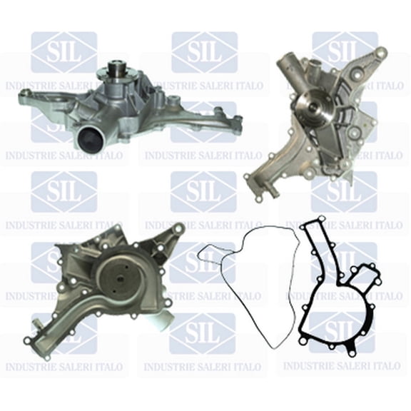 Saleri Water Pump - PA934A - Compatible with Mercedes Fits select: 1999-2007 MERCEDES-BENZ ML, 2006-2007 MERCEDES-BENZ R
