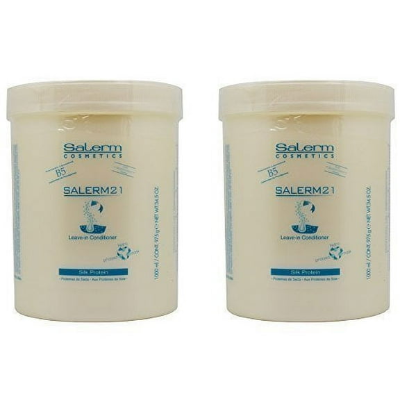 Salerm 21 B5 Silk Protein Leave-in Conditioner 34.5oz / 1000ml "Pack of 2"