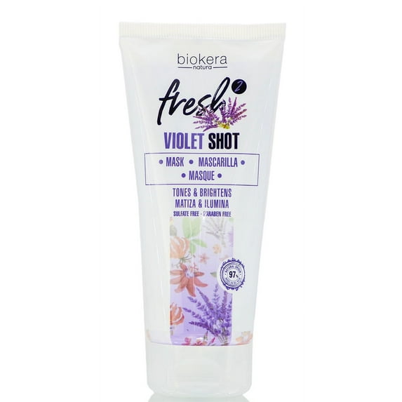 Salerm Biokera Natura Fresh Violet Shot Mask - 6.9 oz