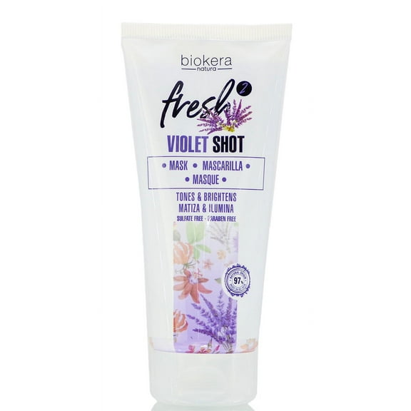 Salerm Biokera Natura Fresh Violet Shot Mask - 6.9 oz